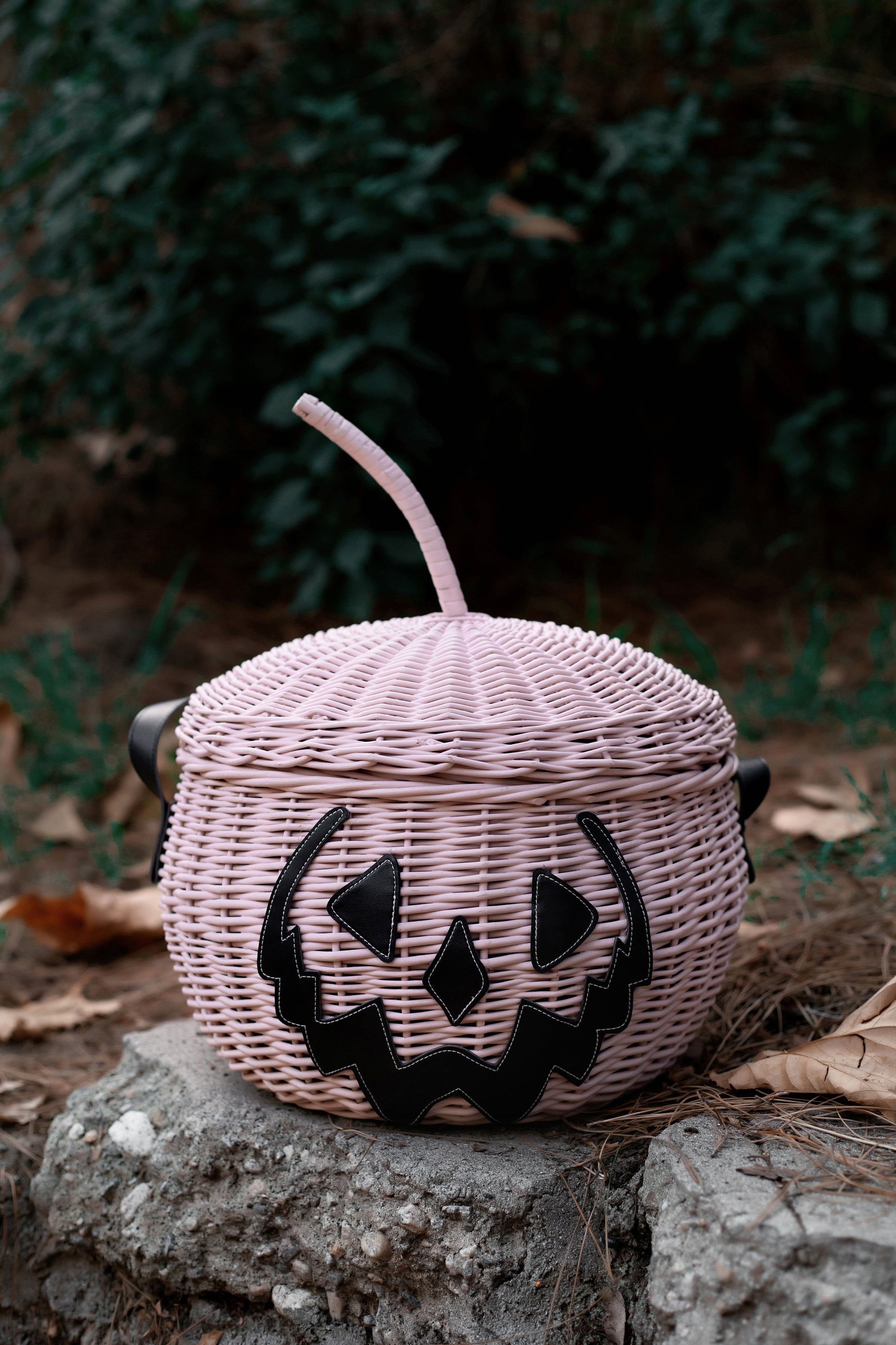 Haunted Hallows Picnic Basket (Pink) [Limited Edition] | Lively Ghosts