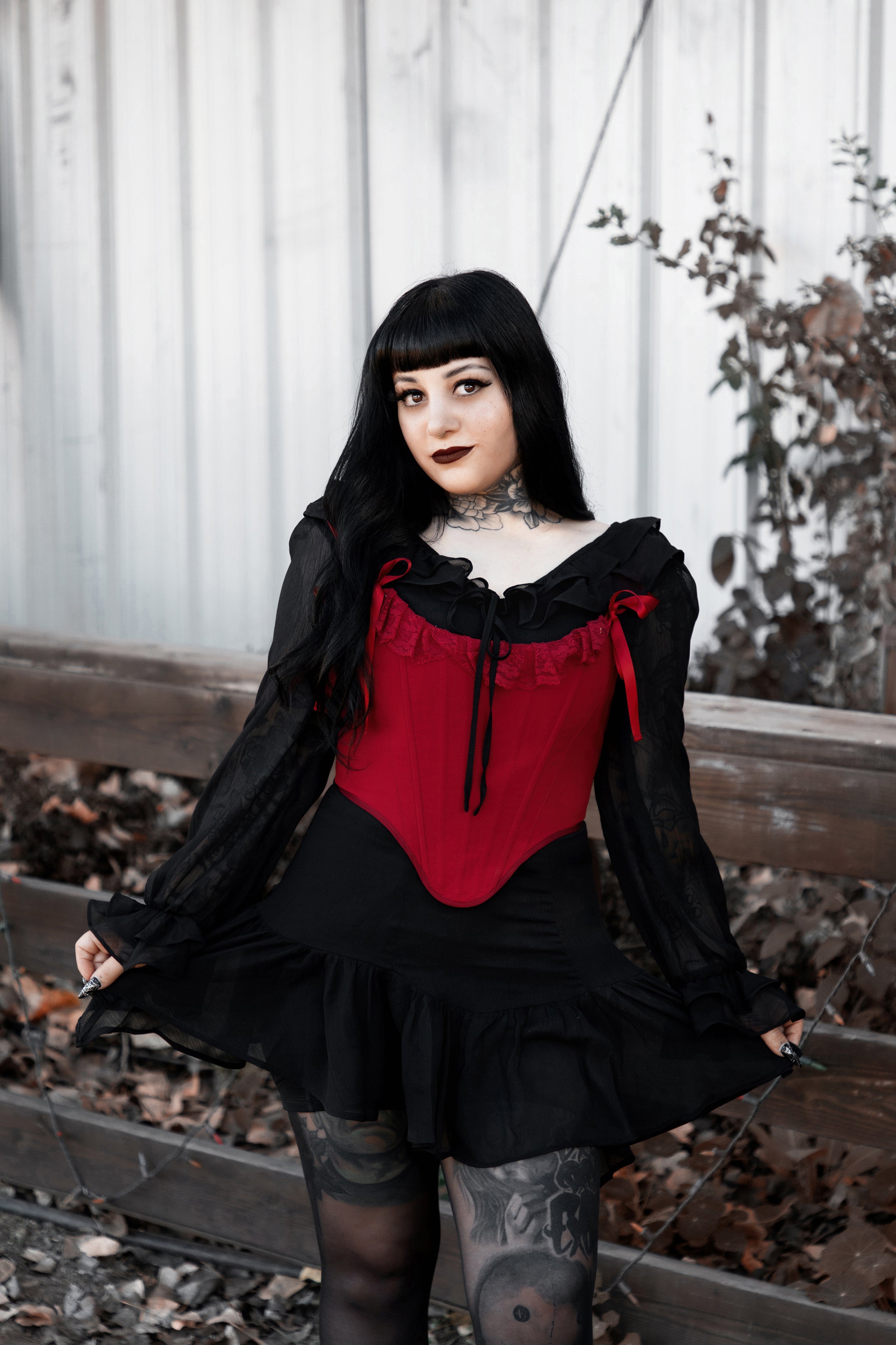 ロージーモンスター リボンジレwing tulle randoseru vest Draconian
