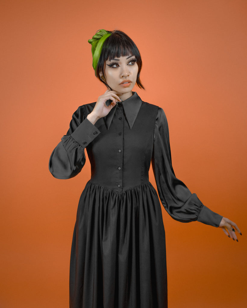 Raven Button Raven Button Down Shirt | Lively Ghosts