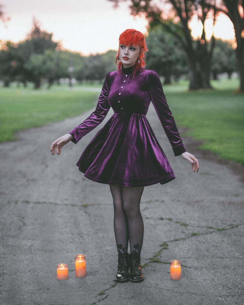 purple daphne dress Daphne Dress