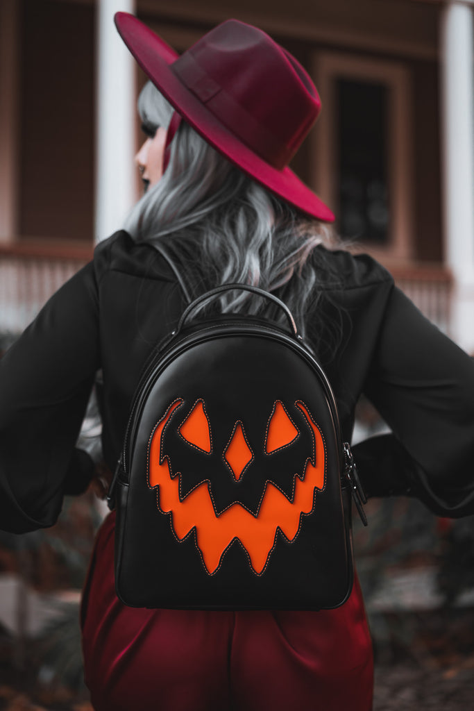 Haunted Backpack Black Haunted Hallows Backpack | Lively Ghosts